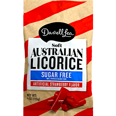 Soft Australian Licorice - Strawberry Flavour